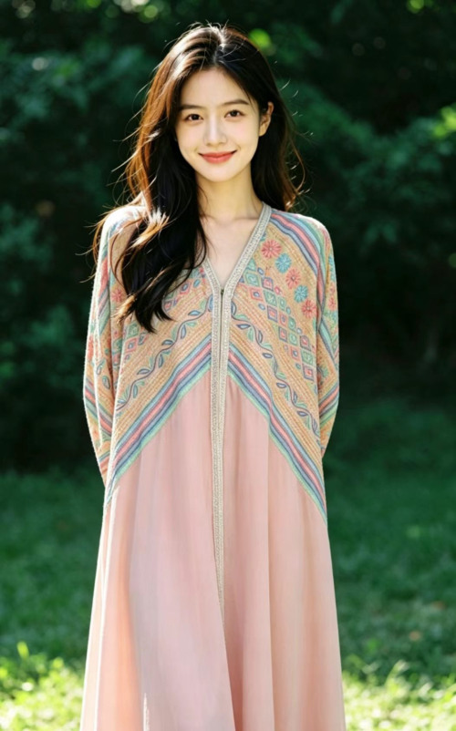 Glam Hand Sewn Rhinestone Embellished Maxi Dress